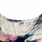 Paula Women's Abstract Swirl Print Sleeveless Tank Top