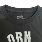 anko Kids' Black Born To Race Graphic Cotton T-Shirt