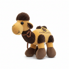 Brown and Tan Plush Camel Soft Toy