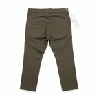 Heritage Kids Kids Olive Green Cotton Twill Chino Pants