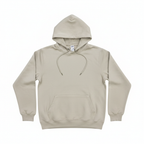 Men's Beige Pullover Hoodie Streetwear Sweatshirt