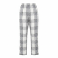 Men's Livergy Plaid Checkered Pajama Lounge Pants - Grey