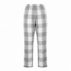 Men's Livergy Plaid Checkered Pajama Lounge Pants - Grey