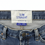 Men's Blue Slim-Straight Distressed H&M Denim Jeans