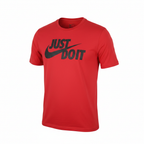 Nike Men's Red 'Just Do It' Graphic T-Shirt