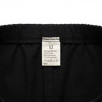 Women's Black High-Waist Sailor Wide-Leg Trousers