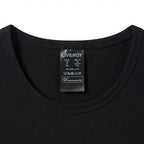 LIVERGY Men's Black Cotton Jersey Short Sleeve Undershirt