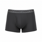 LIVERGY Men's Cotton Boxer Briefs - Black
