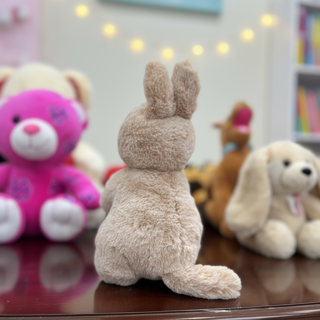 Plush Kangaroo with Joey Stuffed Animal Toy