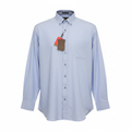 Abdullah Kığlı Men's Exclusive Cut Light Blue Dress Shirt