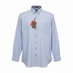 Abdullah Kığlı Men's Exclusive Cut Light Blue Dress Shirt