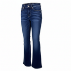 Women's Dark Wash Flared American Eagle Denim Jeans
