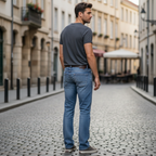 Livergy Men's Slim Fit Blue Denim Jeans
