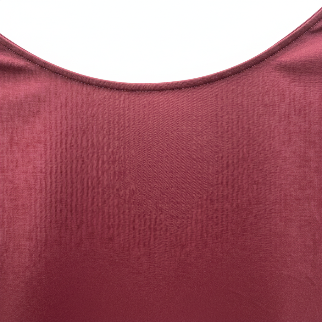 Women's Burgundy Open Front Waterfall Duster Coat