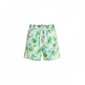 Kids' Tropical Leaf Print Summer Shorts - Size 5