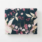 House & Home Unisex Cream Floral Reversible Cotton Queen Duv