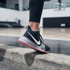 NIKE Nike Black & Pink High-Top Basketball Sneakers