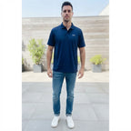 Under Armour Royal Navy Blue Loose Fit Performance Polo Shir