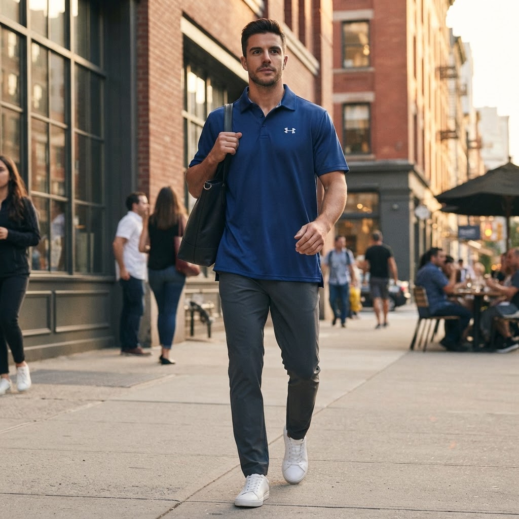 Under Armour Under Armour Royal Blue HeatGear Performance Po