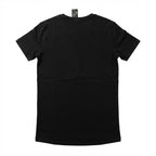 LIVERGY Men's Black Cotton Jersey Short Sleeve Undershirt