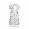 Mini Mango Girls Palm Tree Print Jersey Dress Size 12