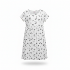 Mini Mango Girls Palm Tree Print Jersey Dress Size 12