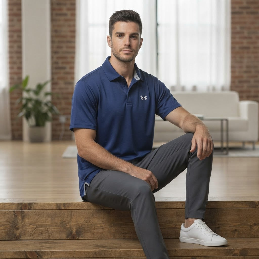 Under Armour Under Armour Royal Blue HeatGear Performance Po