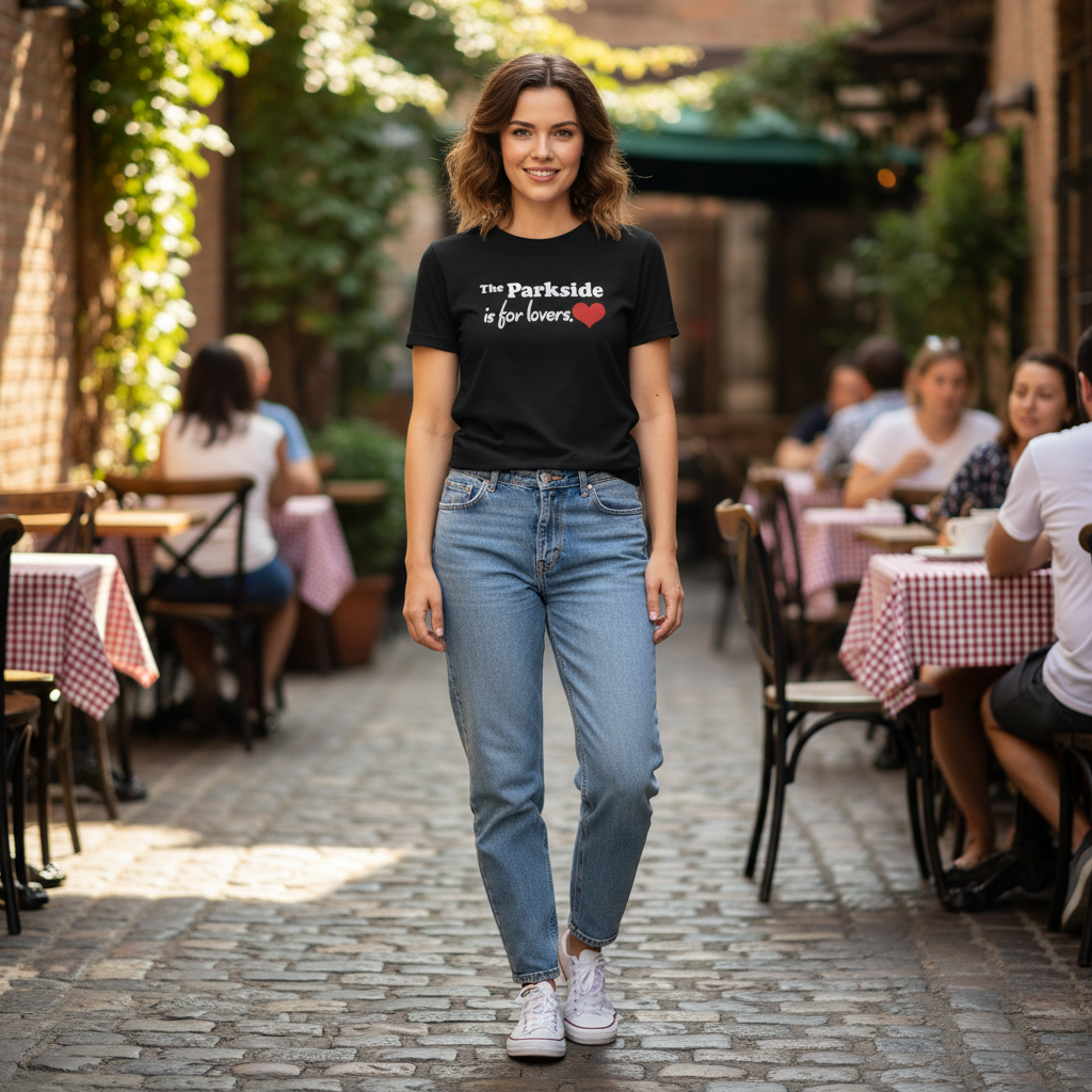 Bella+Canvas Women's Parkside Lovers Graphic T-Shirt