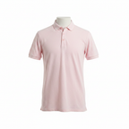 Dunnes Stores Men's Slim Fit Light Pink Piqué Polo Shirt