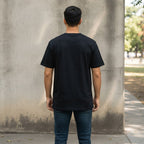 ONEYE Black ONEYE Graphic Print Relaxed T-Shirt