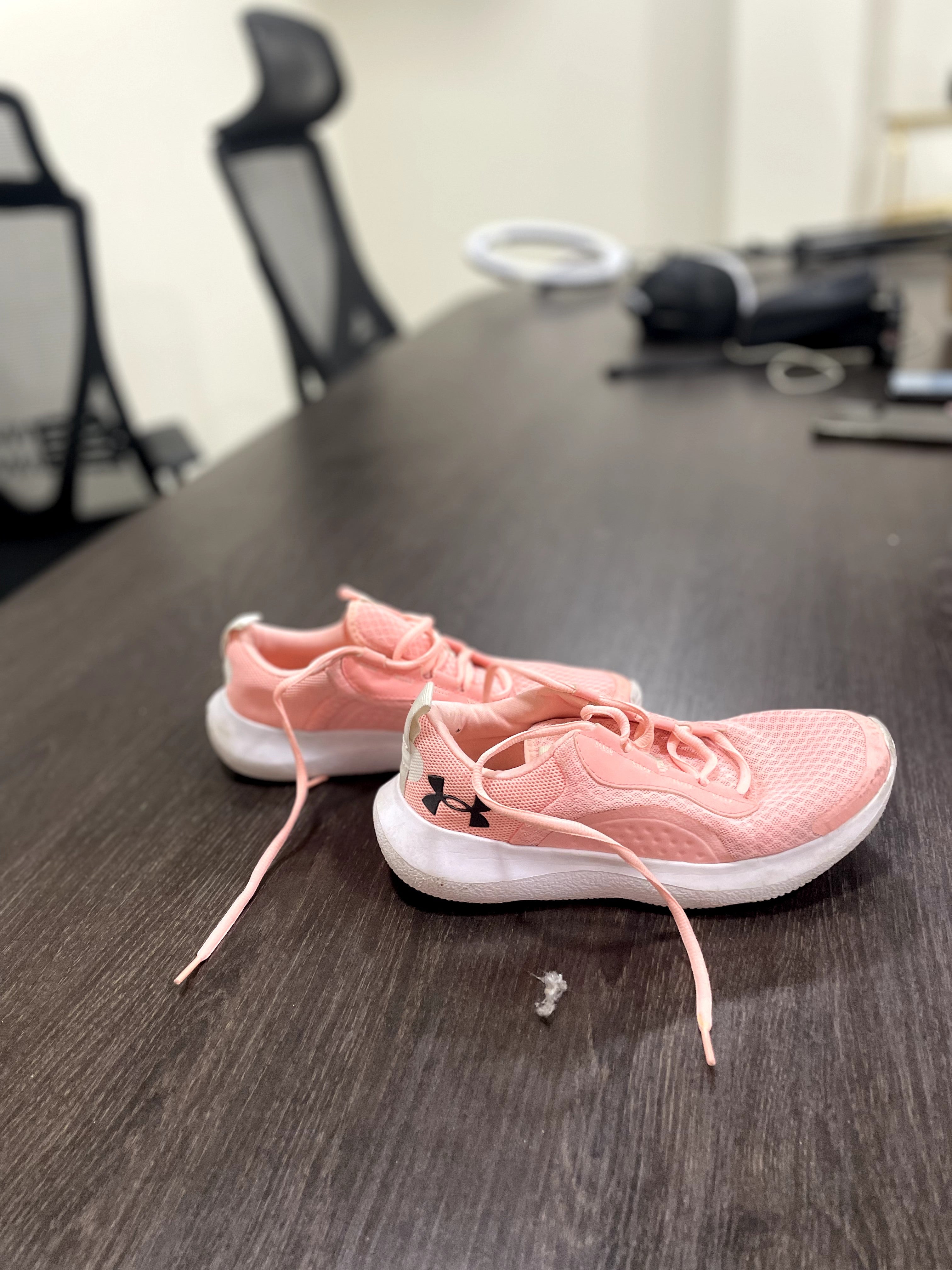UNDER ARMOUR Women's Peach Mesh Running Sneakers