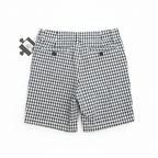 COTTON ON KIDS Kids Navy and White Gingham Tailored Shorts