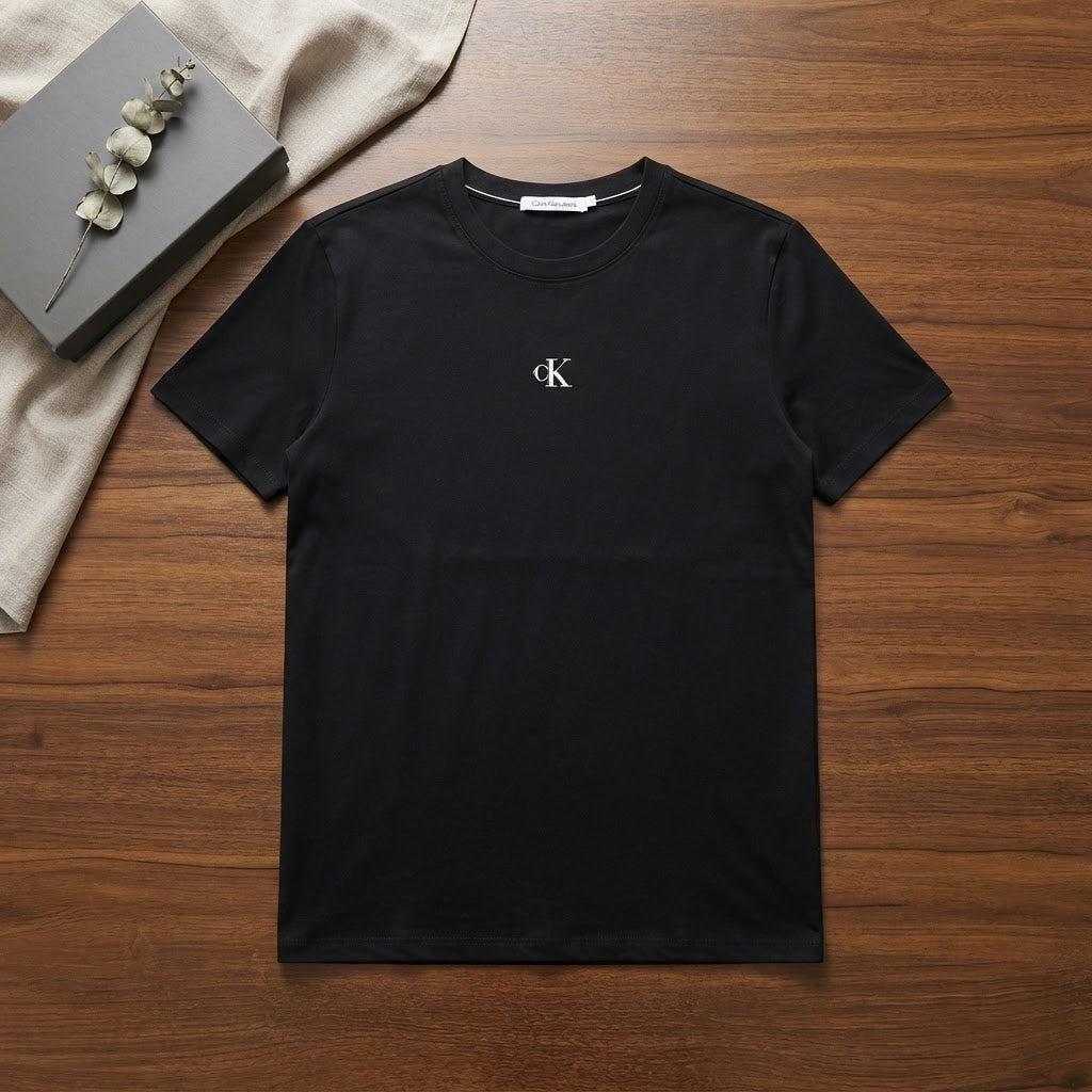 Calvin Klein Jeans Black Short Sleeve Crew Neck T-Shirt with