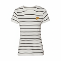 Emily in Paris Netflix Women's Striped Croissant T-Shirt