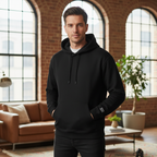 Livergy Men's Black Pullover Hoodie - New With Tags