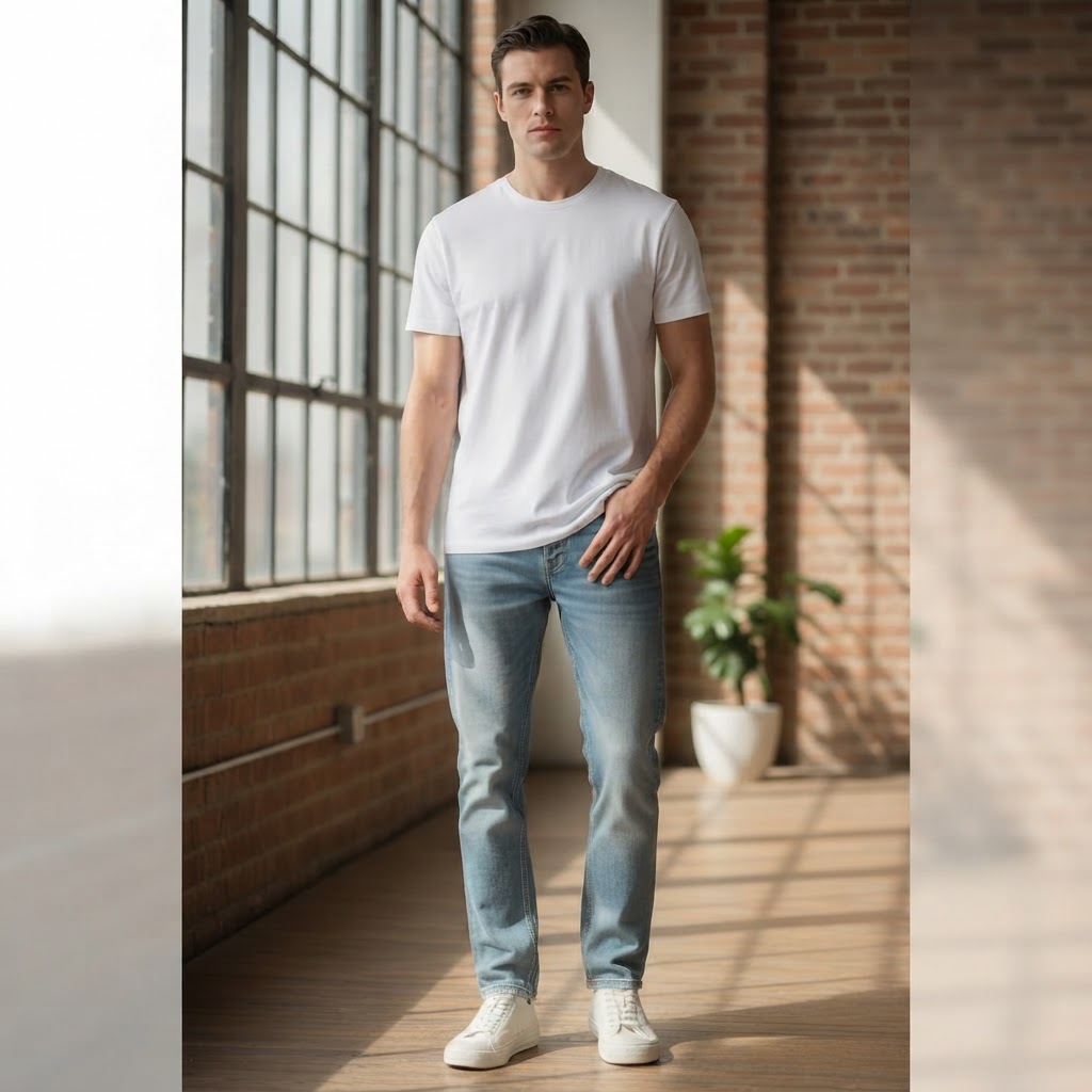 Calvin Klein Calvin Klein Bright White Crew Neck Regular Fit