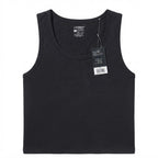 LIVERGY Men's Classic Black Cotton Tank Top
