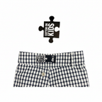 COTTON ON KIDS Kids Navy and White Gingham Tailored Shorts