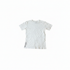 Women's White Graphic Logo Crew Neck T-Shirt