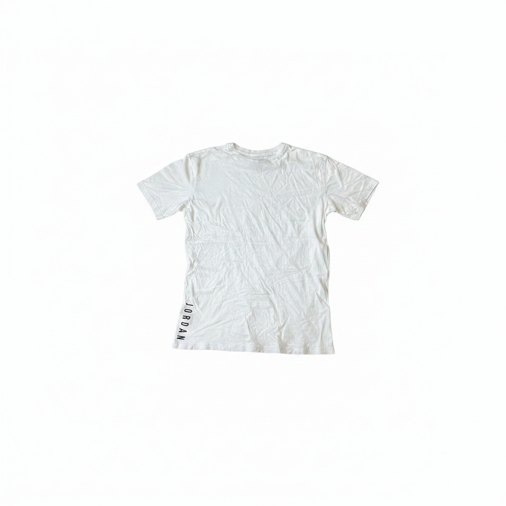 Women's White Graphic Logo Crew Neck T-Shirt