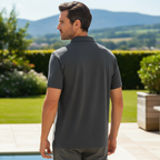 Men's Umbro Port Kembla Pumas Heather Grey Polo Shirt