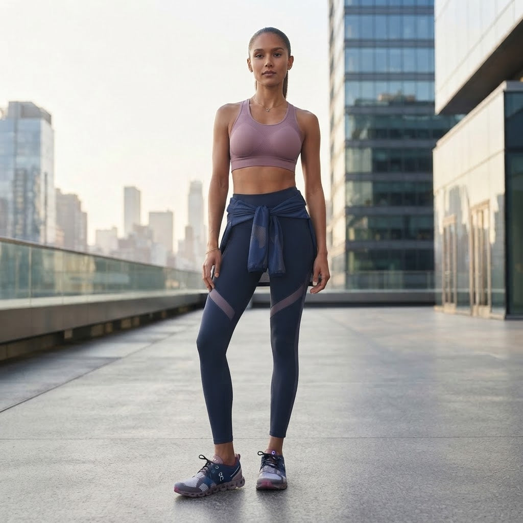 On On Cloud X Women's Running Sneakers - Navy/Grey