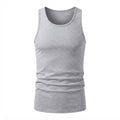 LIVERGY Men's Grey Classic Scoop Neck Tank Top