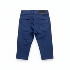 Babybol Minibol Kids Navy Blue Cotton Chino Pants - Smart Ca