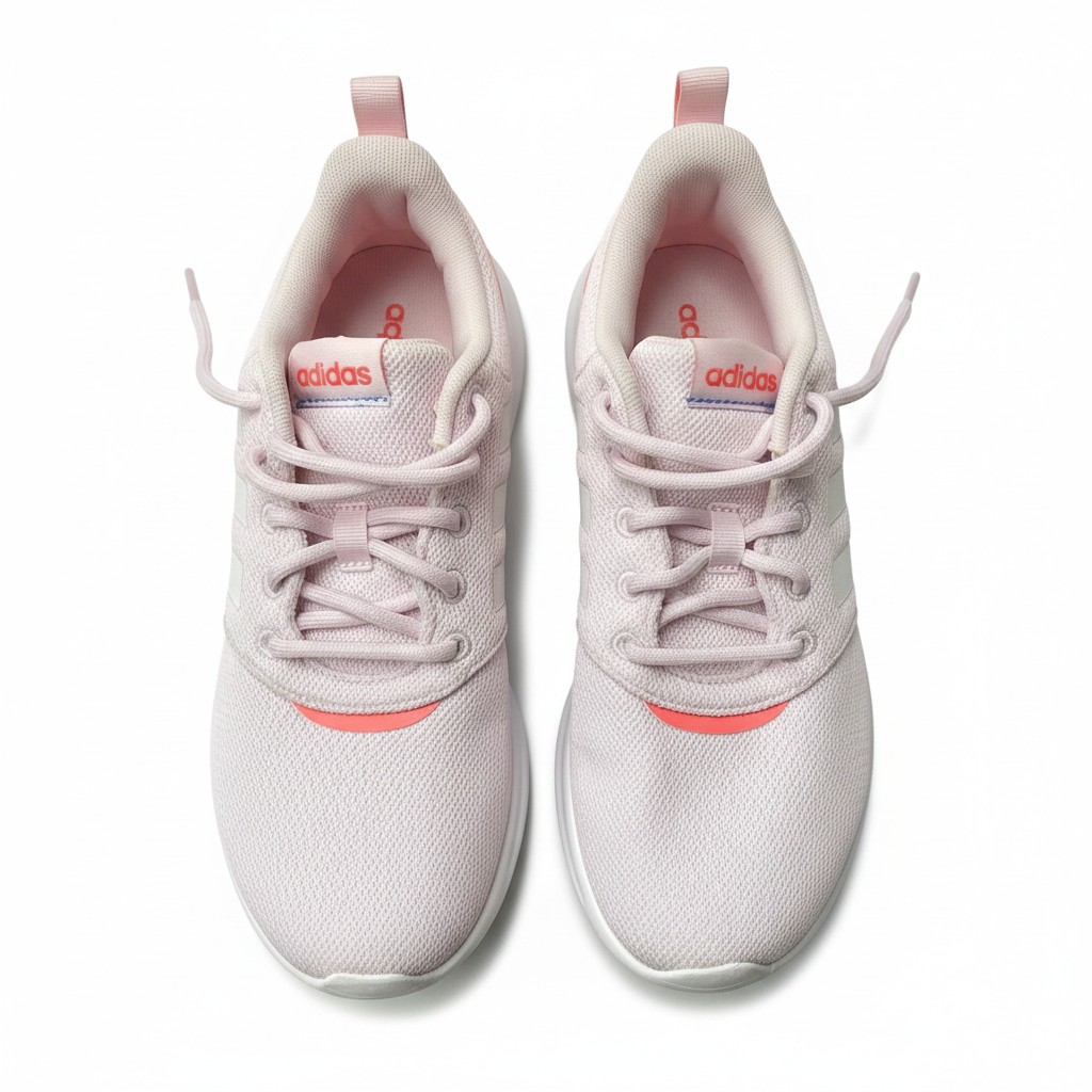 Adidas Adidas Light Pink Mesh Lace-Up Sneakers