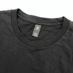 Men's WOOFYS AS Colour Staple Black Cotton T-Shirt - Size L