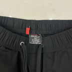 GALAXY BY HARVIC Men's Black Elasticated Waist Jogger Trouse