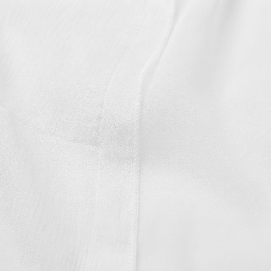 Women's White Textuwhite Long Open-Front Kimono Abaya