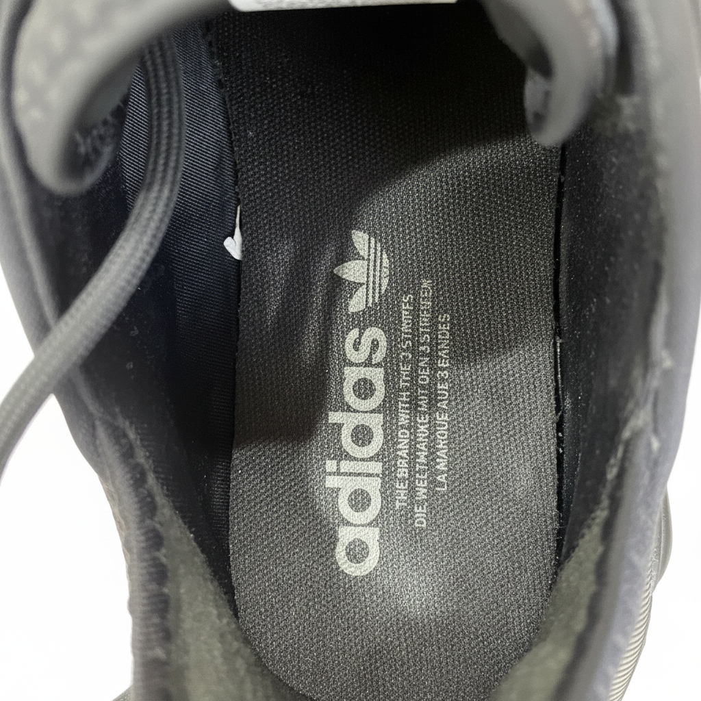 Adidas Charcoal Grey Wavy Mesh Chunky Sneakers
