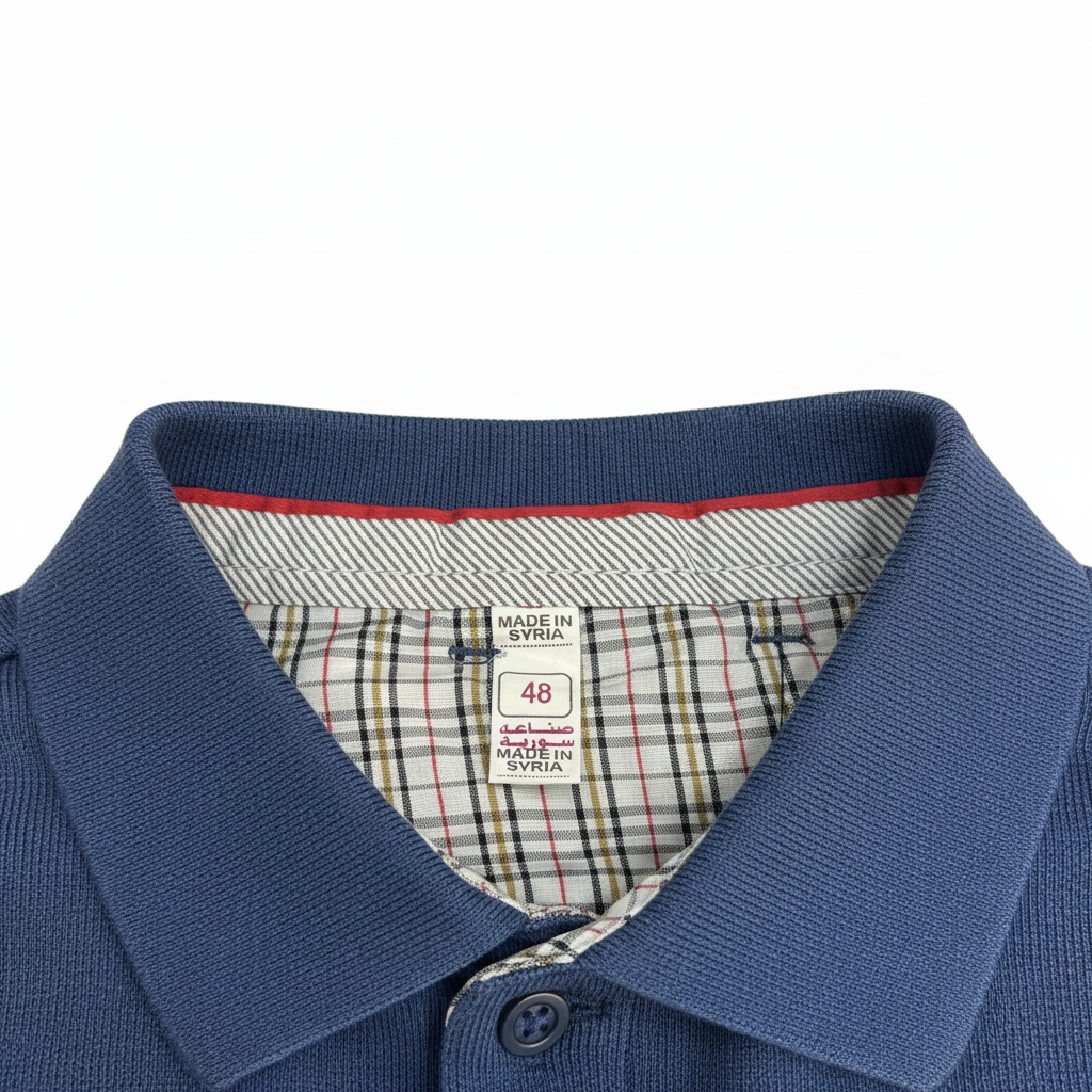 ROMER Men's Indigo Blue Cotton Twill Straight-Leg Chinos